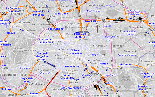 Cartographie souterraine - Projet OpenStreetMap